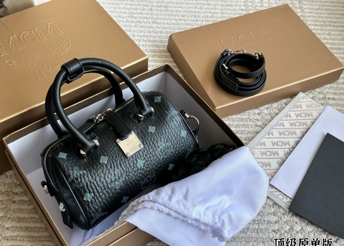 (PRE-ORDER) MCM Miniature Boston Bag